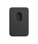 iPhone Leather Wallet Black - Görsel 3